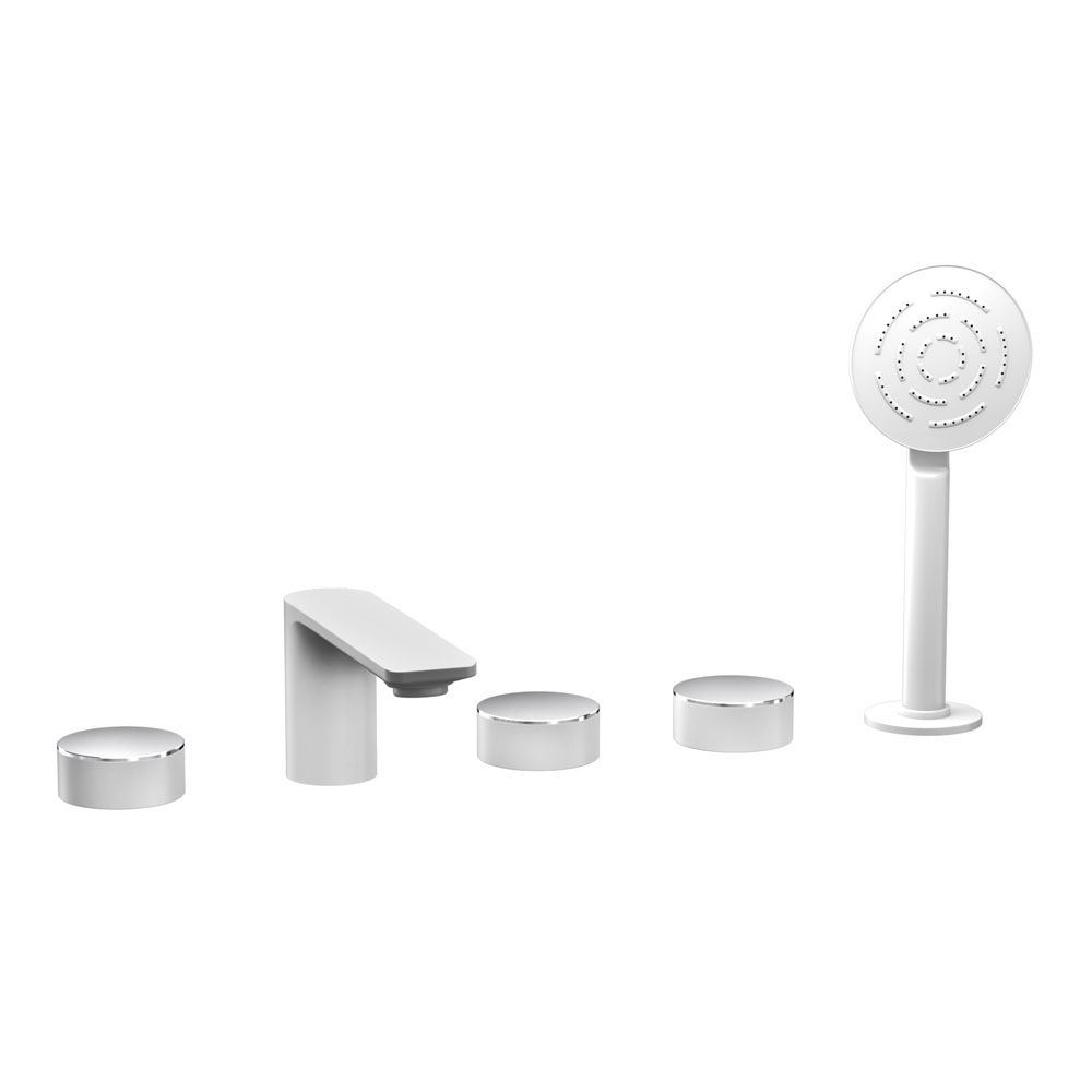 Lever: Chrome | Body: White Matt