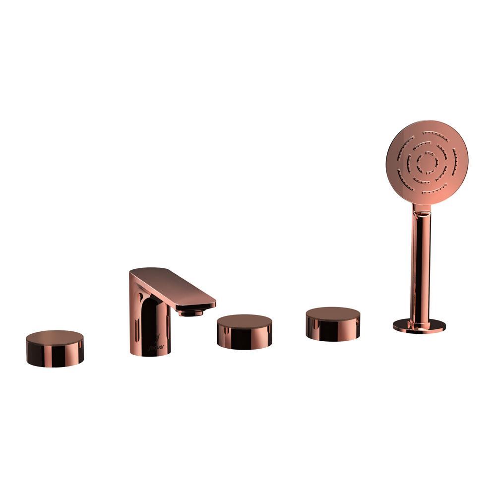 Lever: Rose Gold Matt PVD | Body: Rose Gold Bright PVD