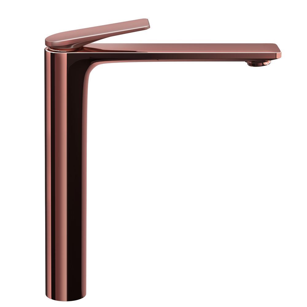 Lever: Rose Gold Matt PVD | Body: Rose Gold Bright PVD