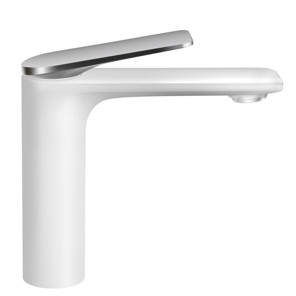 Lever: Chrome | Body: White Matt