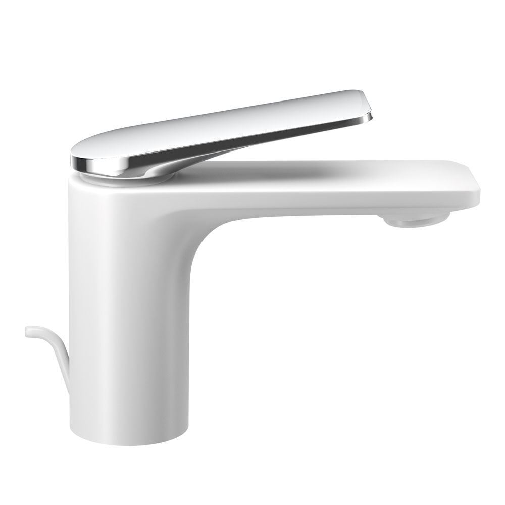 Lever: Chrome | Body: White Matt