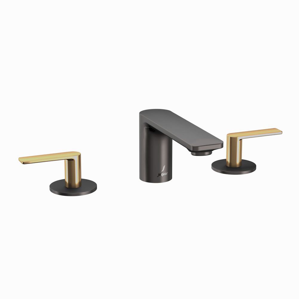 Lever: Gold Matt PVD | Body: Black Chrome Matt