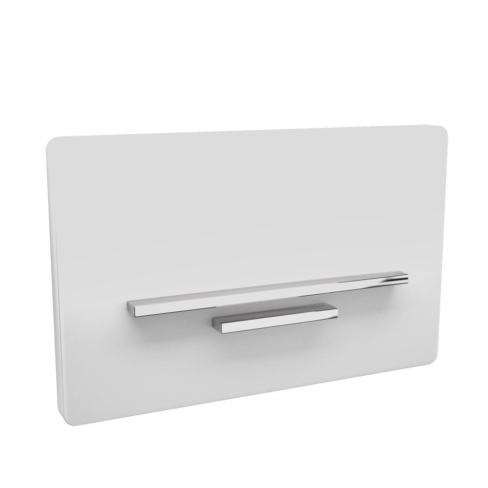Lever: Chrome | Body: White Matt