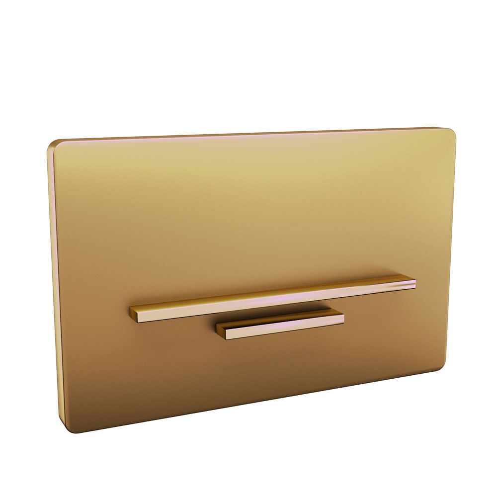 Lever: Gold Bright PVD | Body: Gold Matt PVD