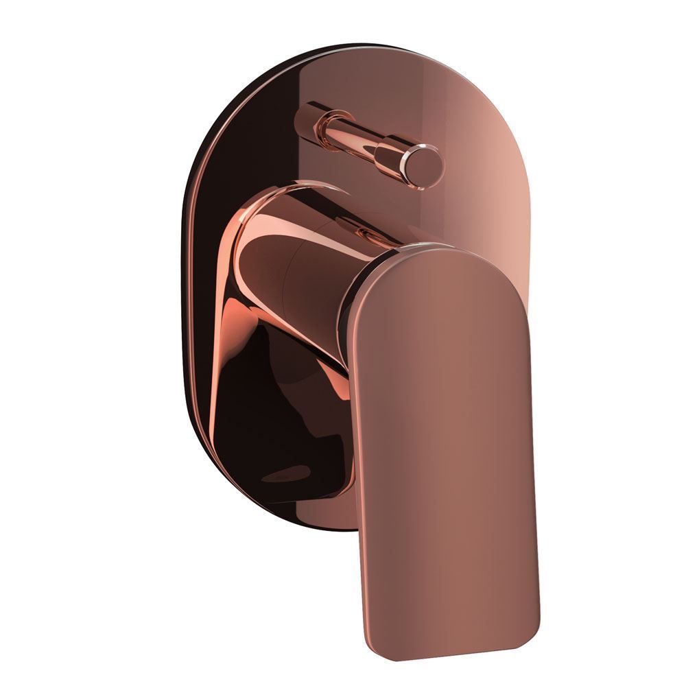 Lever: Rose Gold Matt PVD | Body: Rose Gold Bright PVD
