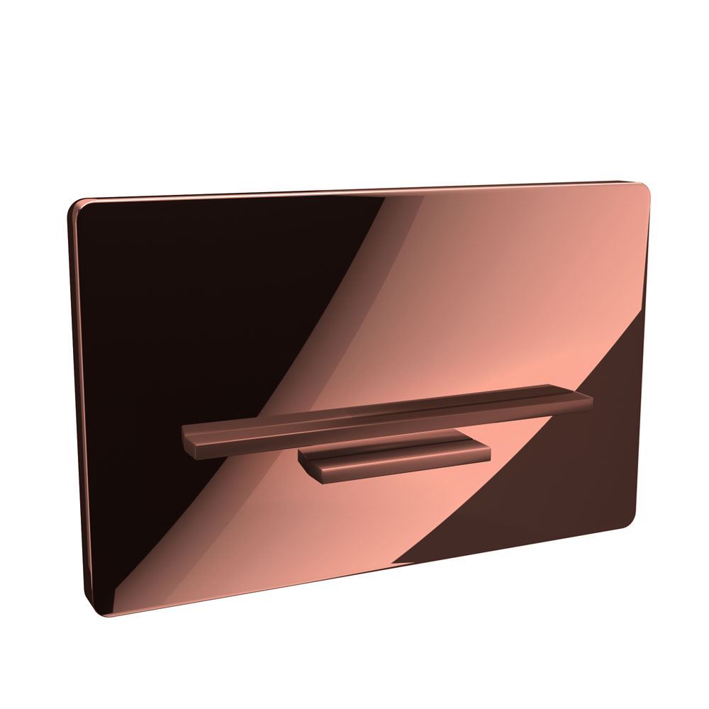 Lever: Rose Gold Matt PVD | Body: Rose Gold Bright PVD