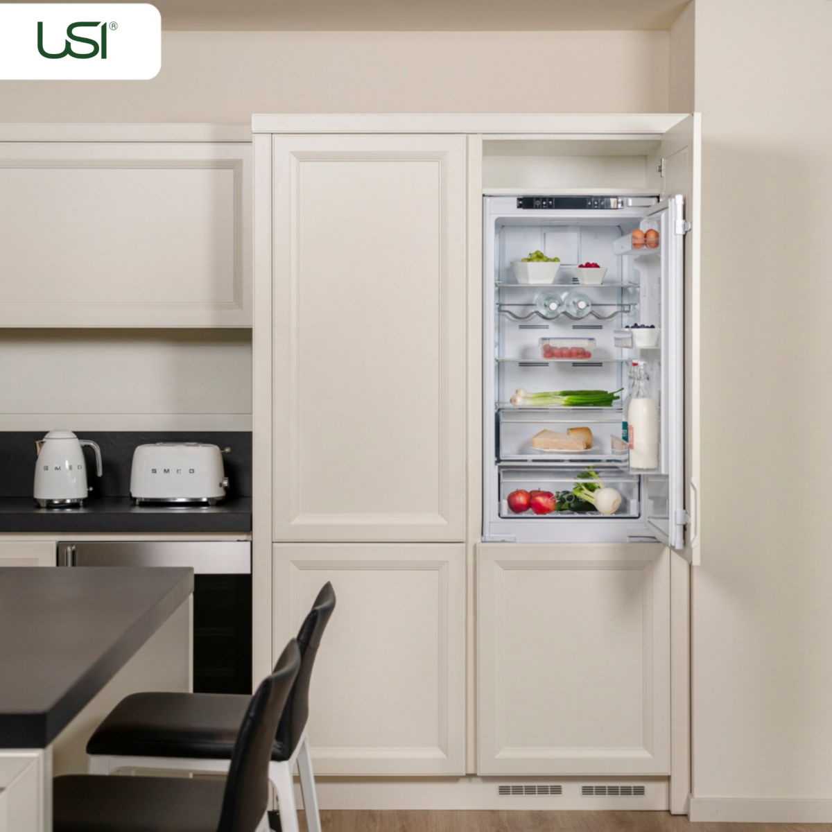 USI Tủ Lạnh SMEG sang trọng