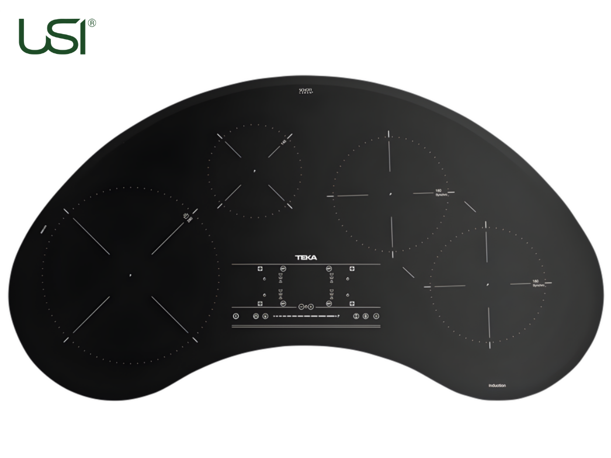 USI mặt kính bếp từ Schott Ceran Teka