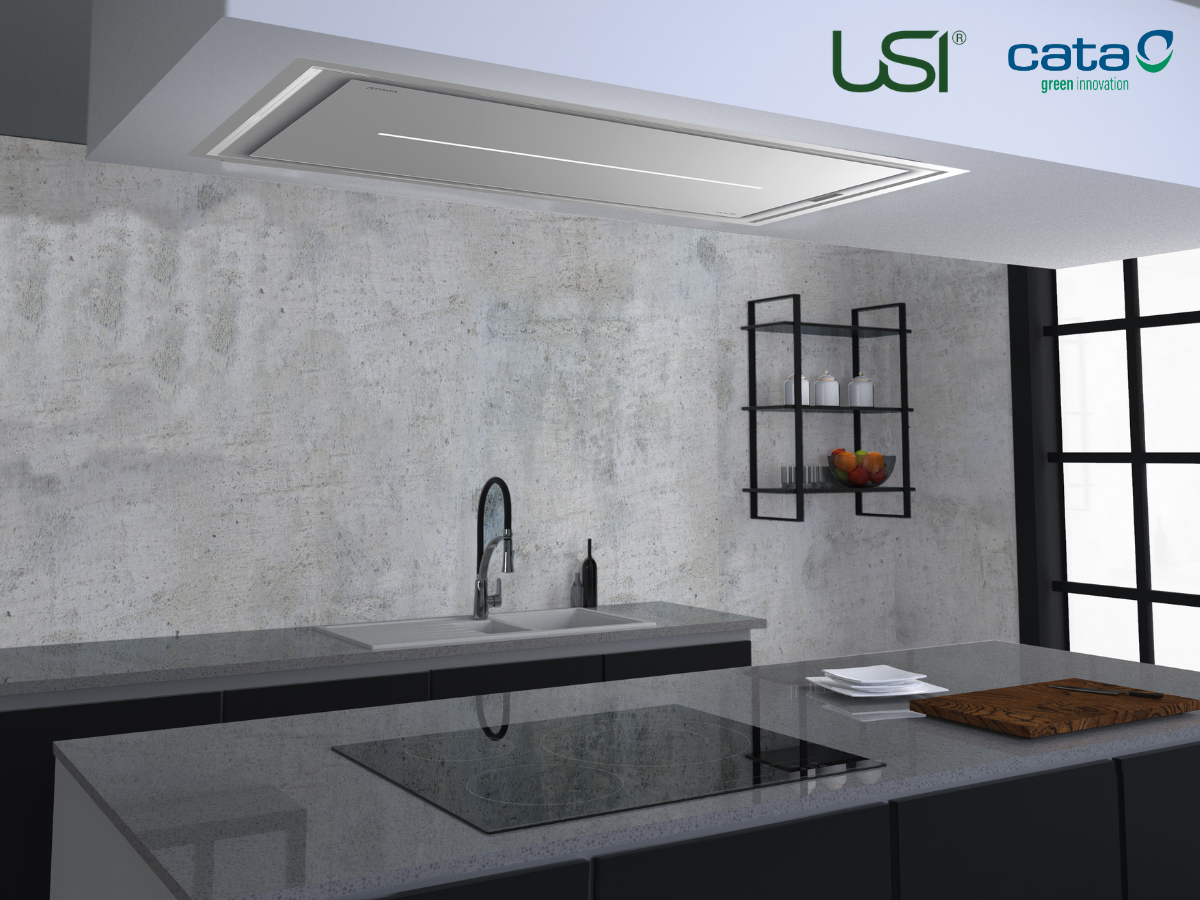 USI máy hút mùi gắn trần Cata ISLA BENNU SLIM 1200 X