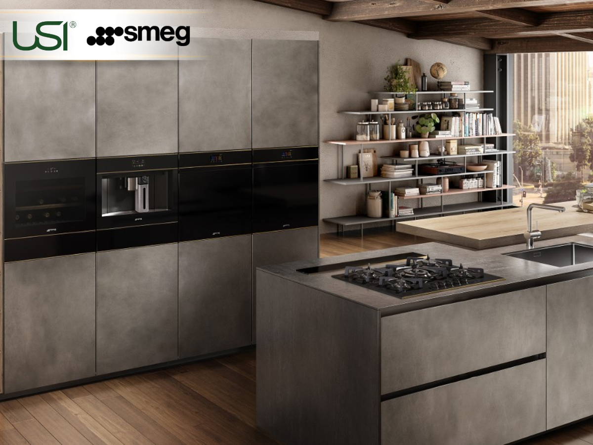 USI máy pha cà phê Smeg tại nhà 