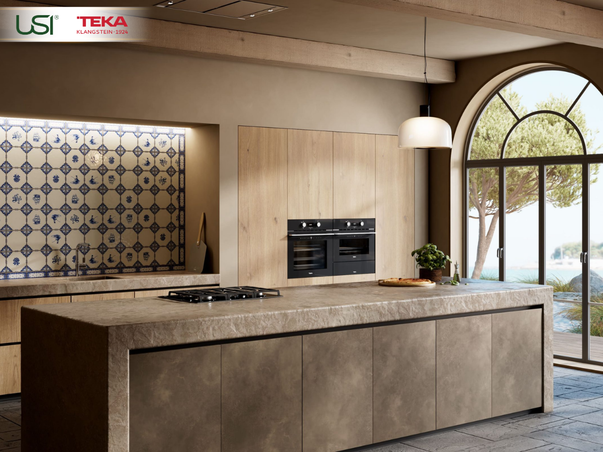 USI nghệ thuật và hiệu năng giao thoa tại không gian bếp Teka