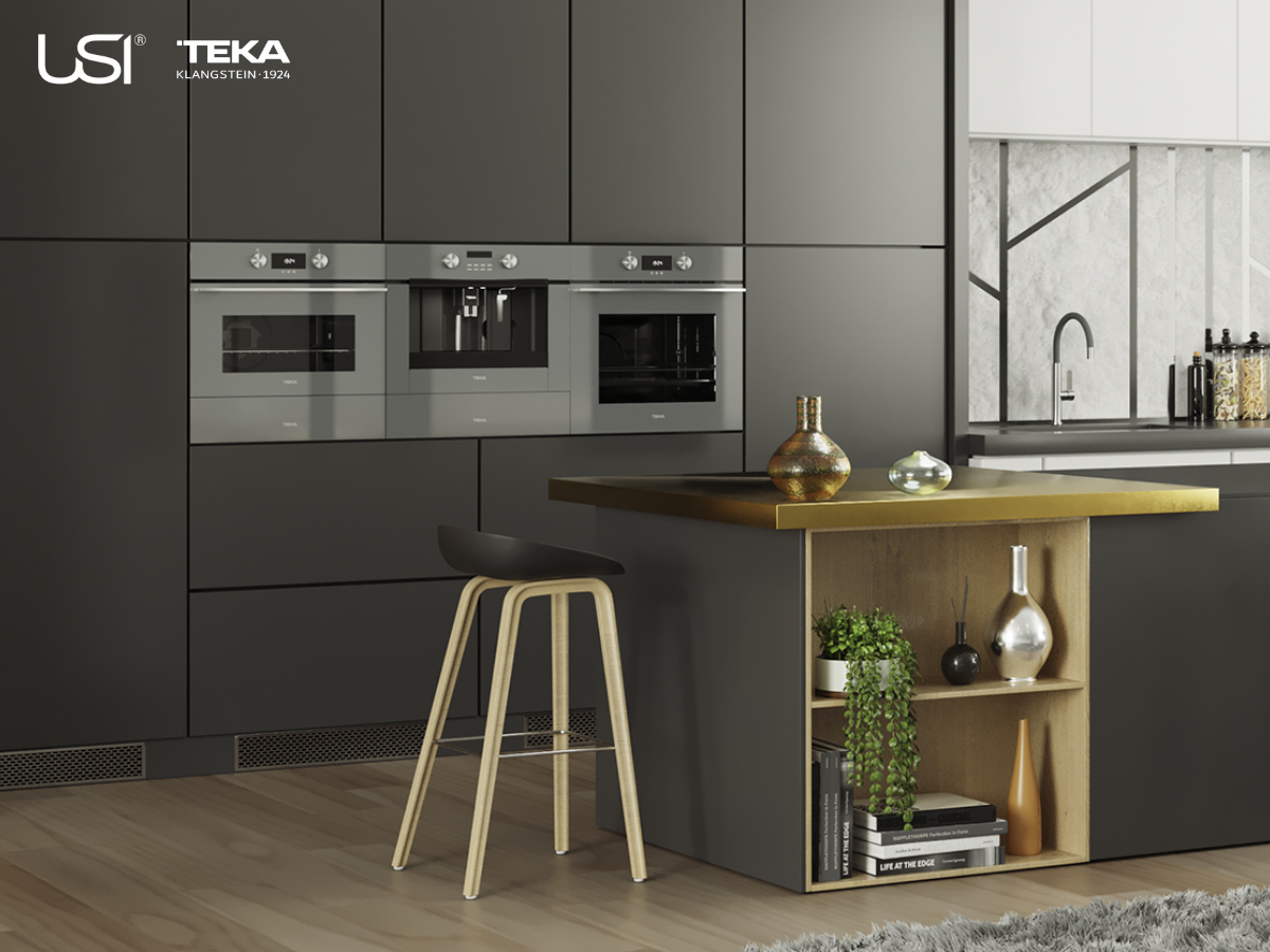 USI thiết bị bếp Teka Urban Colors màu xám