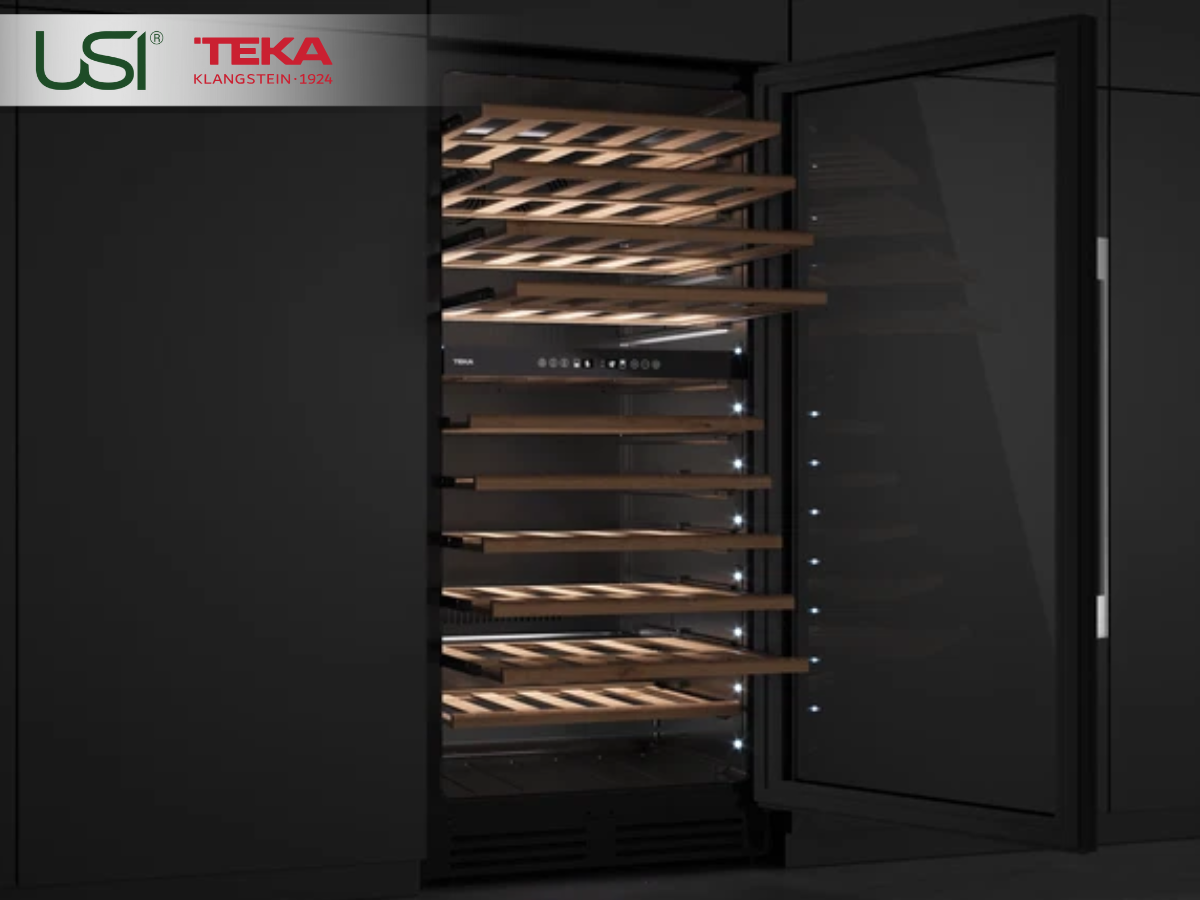 USI tủ rượu Teka mang sức chứa 110 chai rượu